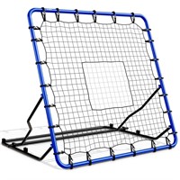 Fast Ambition Volleyball Rebounder Net - Adjustab
