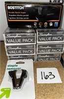 Staples, Electric Stapler, & Staple Remover