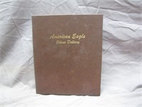 Completed American Eagles 1986 Silver Dollar Book