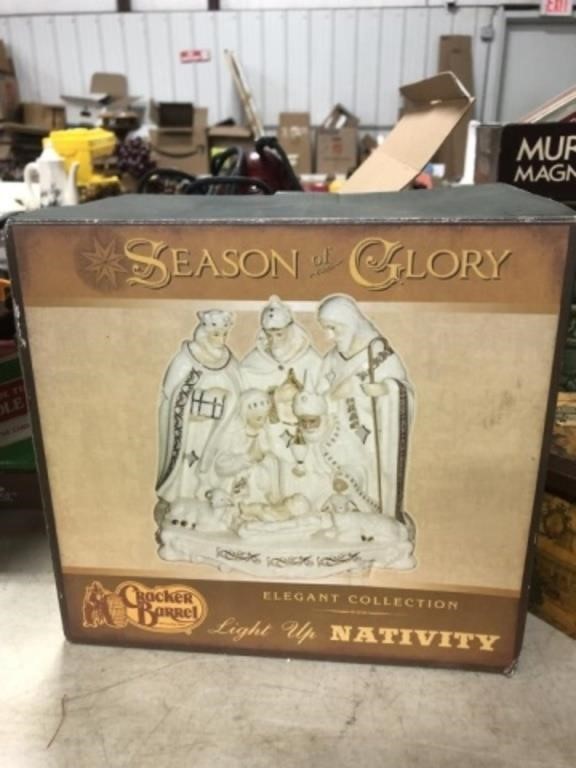 LIGHT UP NATIVITY SCENE