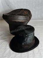 Antique Hat Box & Hat