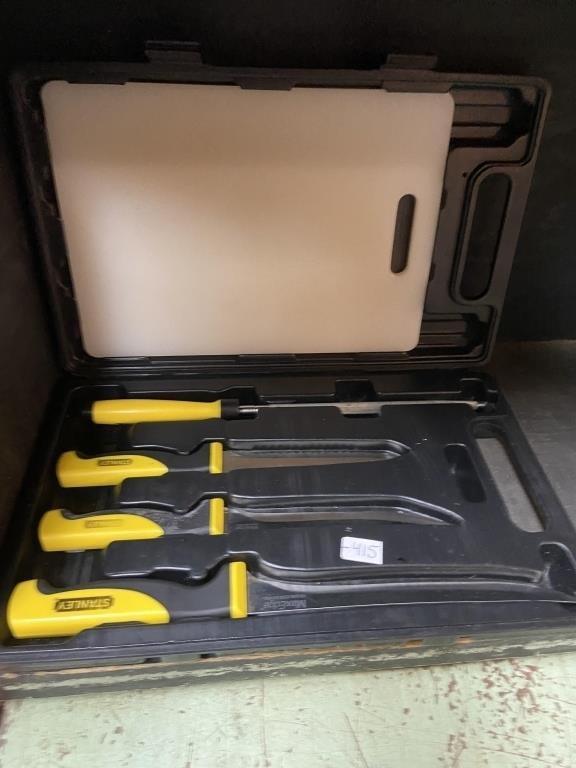 Stanley five piece fillet set max edge stainless