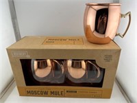 New Moscow Mule Mugs set of 3