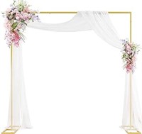 Heavy Duty Backdrop Stand 8ft X 8ft Gold Pipe And