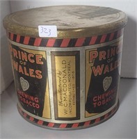 MACDONALD PRINCE OF WALES TOBACCO TIN MONTREAL