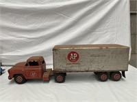 Vintage Marx A & P transport truck
