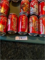 Coca-Cola can collection