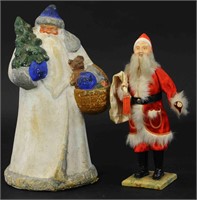 FATHER FROST AND A RED ROBE SANTA