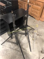 Lot of Three Photographic Light Stands