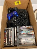 PS3 SYSTEM, CONTROLLERS, LOTS OF GAMES