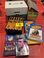 SEALED SEASON 1-3 SEINFELD DVD SETS, GROUP OF VHS