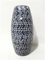 Decorative Vase w/ Glass Rocks Inside