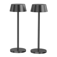 2-Pk Dawnrise Rechargeable LED Table Lamp with