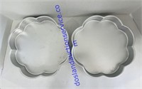 Flower Shaped Cake Tins