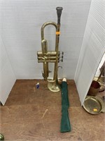 Vintage Olds ambassador trumpet and recorder