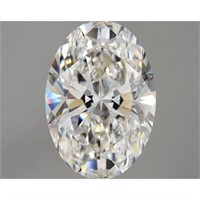 Igi Certified Oval Cut 6.12ct Vs1 Lab Diamond