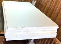 10 SHEETS 2” THICK STYROFOAM BOARD