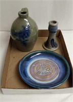 Pottery, Bluebird Piece is By Beaumont,