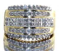 Brilliant 1.00 ct Diamond Dinner Ring