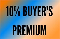 BUYERS PREMIUM 10%