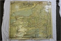 1903 Scarborough's New York Railroad Map 2