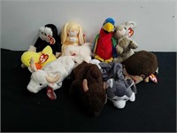 Group of Ty Beanie Babies