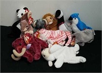 Group of Ty Beanie Babies