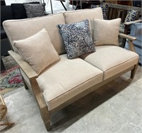 Martinique Patio Loveseat in Natural Color New!!