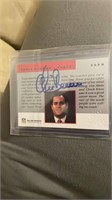 Chris Berman Auto Trading Card