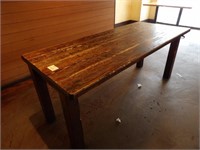 72"X30" Solid Wood Table