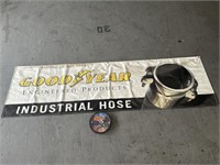 Goodyear Banner / Goodyear Eagle PD Wall Clock