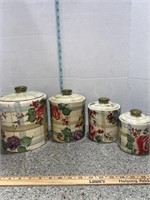 Cracker Barrel canister set