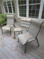 Table And Two Armchairs Outdoor Furniture