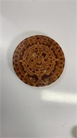 Aztec calendar decoration