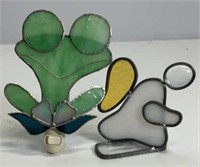 Stained glass decorations