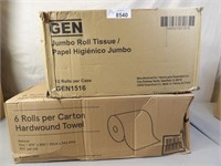 Jumbo Roll Tissue & Hardwound Towels