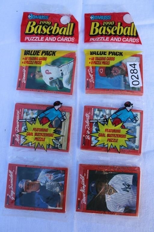 Donruss Unopened Baseball Cards