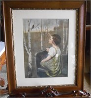 ANTIQUE SPRING SONG PRINT BY SIMON GLUCKLICH