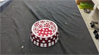 Small Plastic Decorated Bowl