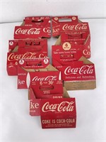 Collection of Coca Cola 6 Bottle Carriers