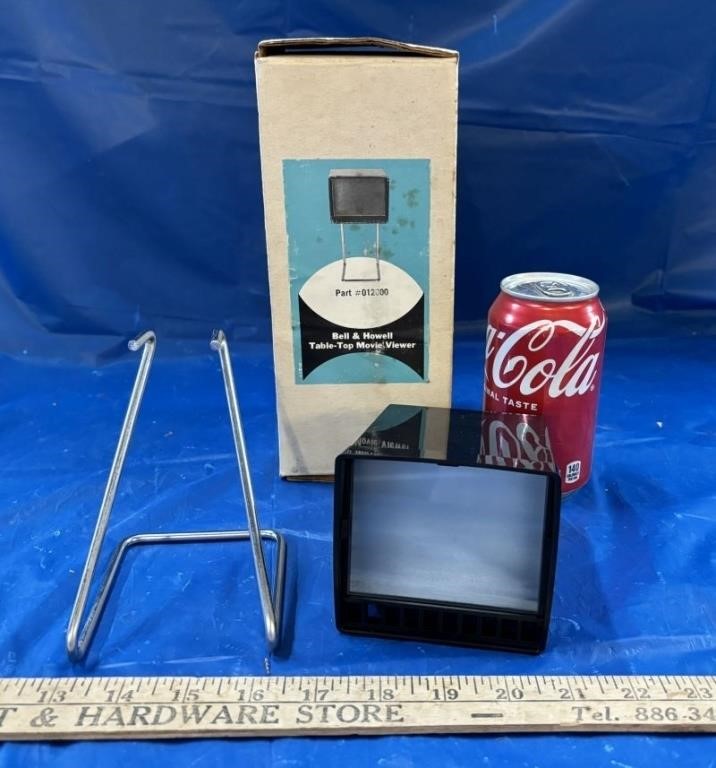 Vintage Bell & Howell Table Top Movie Viewer