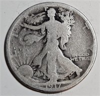 1917  Walking Liberty Half Dollar