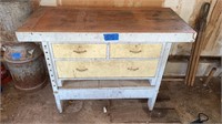 Workshop dresser-
4’ wide x 22” deep x 33.5”