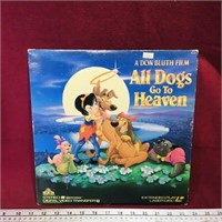 All Dogs Go To Heaven Laserdisc Movie