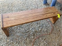 THIS END UP CLASSIC LARGE BENCH 58 IN LONG X 14.5