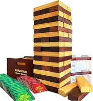 Block Stacking Game for Family - 2.8 Ft  54 Blocks