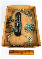 Turquoise Jewelry Includes Mex TR 196 950 Necklace