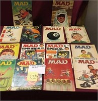 810 - COLLECTIBLE/VINTAGE LOT OF MAD MAGAZINES