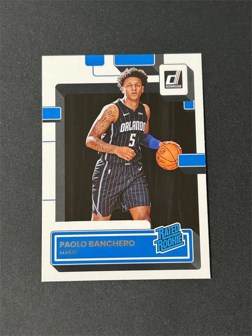 2022 Donruss Paolo Banchero Rated Rookie