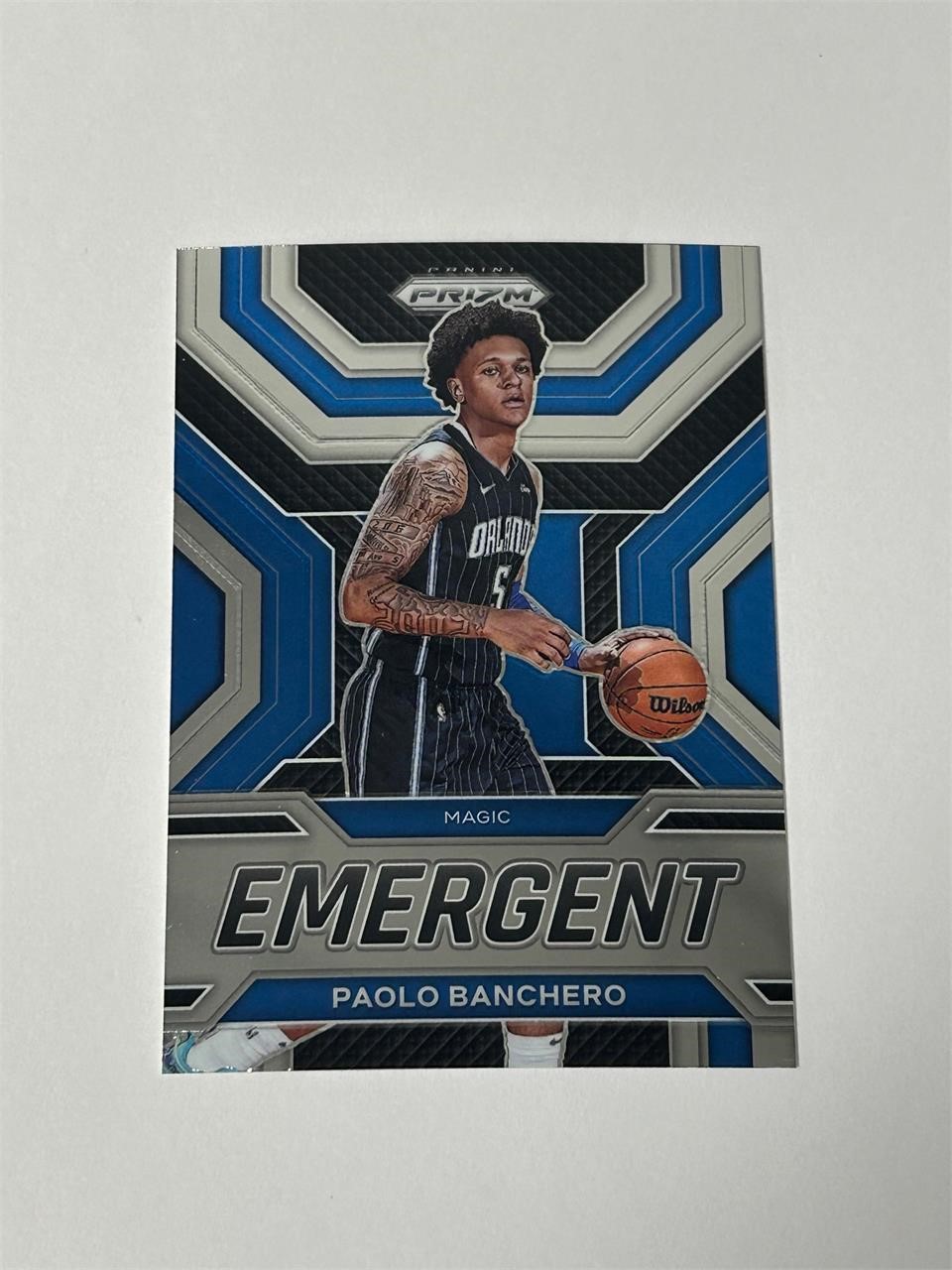 2022 Prizm Paolo Banchero Emergent RC